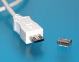 Image of micro-USB connectors