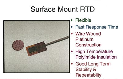 Image of surface-mounted RTD