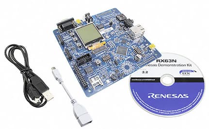 Image of Renesas RX63N ethernet kit