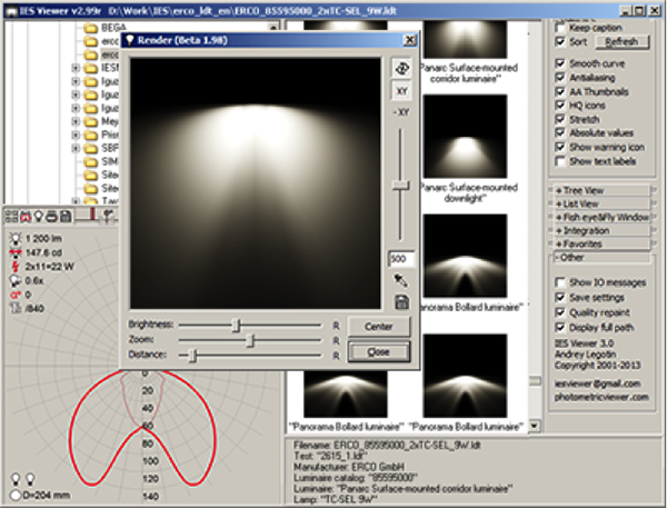 光度文件为进行详细评估提供了足够的信息