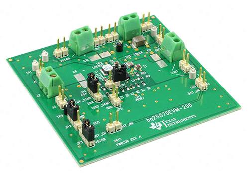 Image of Texas Instruments bq25570 evaluation board