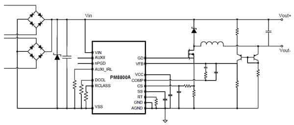 PD Subsystem Using the STMicroelectronics PM8800A (Courtesy of STMicroelectronics)