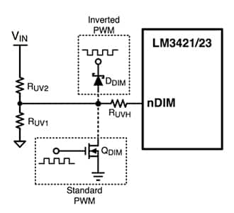Texas Instruments LM3421 LED 驱动器控制器原理图