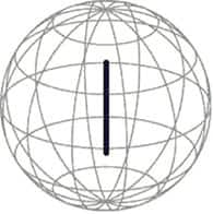Image of idealized isotropic radiation pattern