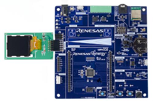 Renesas Synergy DK-124 开发板的图片