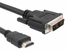 CnC Tech 的 741-20010-00300 HDMI 19 针转 DVI-D 19 针公头适配器图片