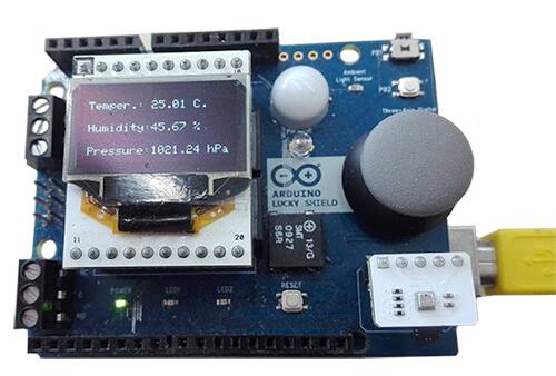 Arduino Lucky Shield 多传感器板图片