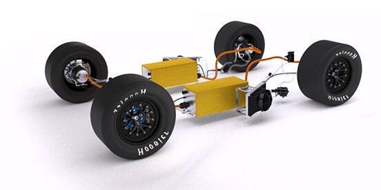 Pwe7.16 赛车的电动动力总成 3D 模型图片