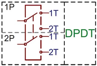 DPDT 电路图图片