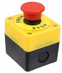 Image of Omron Automation and Safety’s A22E-M-11B e-stop button