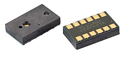 STMicroelectronics 的第一代 VL6180X 传感器的图片
