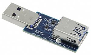 Texas Instruments 的 USB 3.0 转接驱动器评估模块的图片