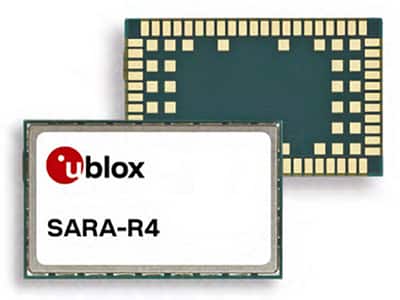 u-blox 的 SARA-R410M-02B 射频收发器模块图片