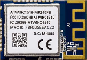 Microchip Technology 的 WINC1510 Wi-Fi 模块图片