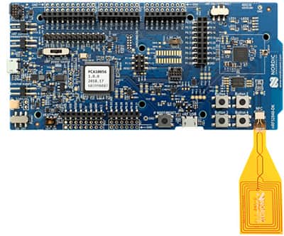 Nordic Semiconductor 的 nRF52840-DK 开发板图片