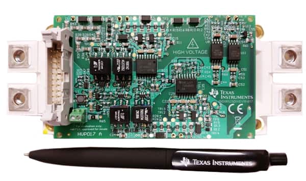 Texas Instruments 的 ISO5852SDWEVM-017 双通道隔离栅极驱动器板图片