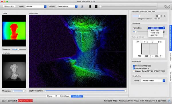 Seeed Technology 的 DepthEye Turbo 深度相机软件图片