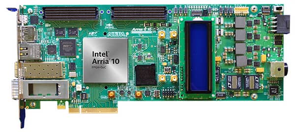 Intel 的 DK-DEV-10AX115S-A Arria 10 GX FPGA 开发套件图片
