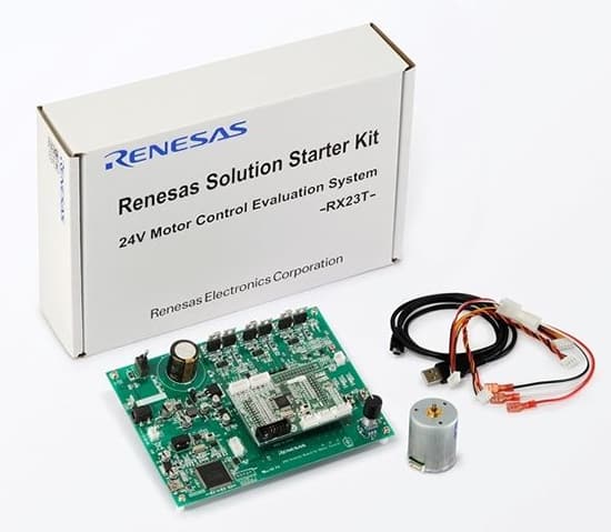 Renesas 的 24 伏电机控制评估系统图片