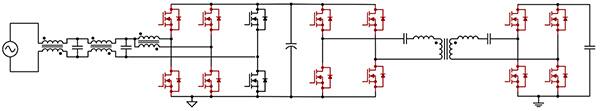 OBC 电路拓扑结构示意图（点击放大）。