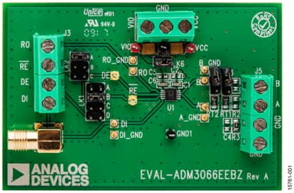 Image of ADI's EVAL-ADM3066EEBZ evaluation board