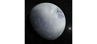 Image of Pluto and the Dwarf Planet