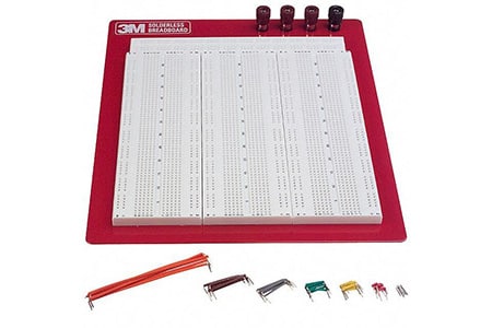 Image of Solderless Breadboard and Jumper Wires