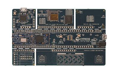 Image of Cypress Semiconductor's CY8CPROTO-062-4343W PSoC 6 Wi-Fi/Bluetooth Evaluation Board