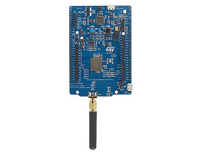 Image of STMicroelectronics’ STM32 LoRaWAN Discovery Board