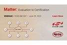 Image of Webinar - Matter: Evaluation to Certification