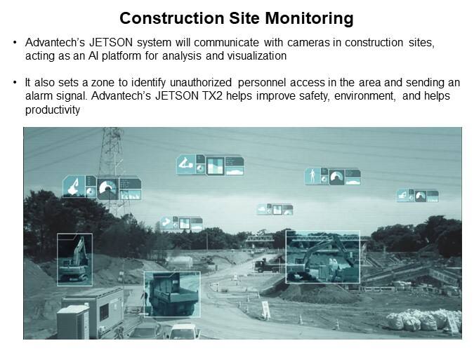 Image of Advantech Growth of AI in Embedded and at Edge - Construction Site Monitoring