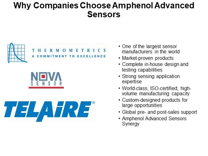 Why Companies Choose Amphenol Advanced Sensors