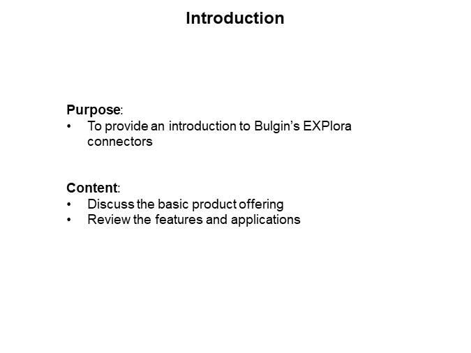 Image of Bulgin EXPlora Connectors - Introduction