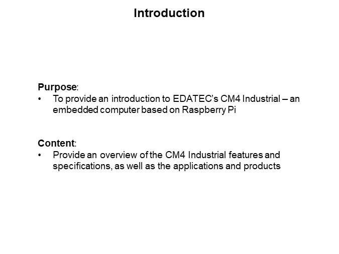 Image of EDATEC CM4 Industrial - Introduction