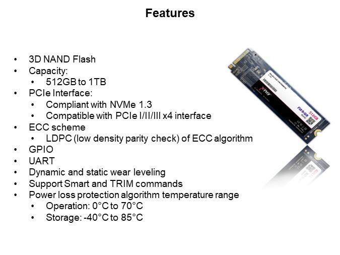 Image of Flexxon X-PHY® M.2 2280 SSD - Features
