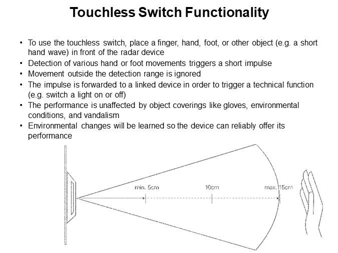Touchless Switch Functionality