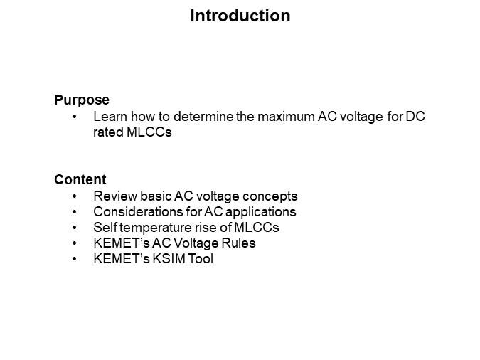 Image of KEMET Ceramic Capacitor Basics Pt 3 - Introduction