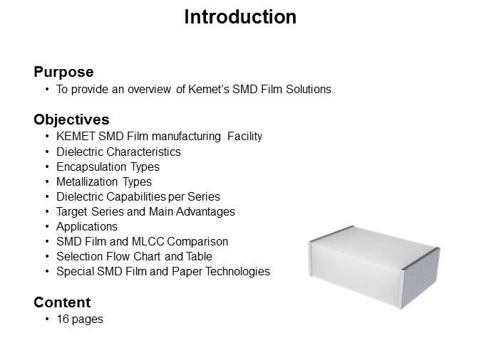 SMD Film Solutions Slide 1