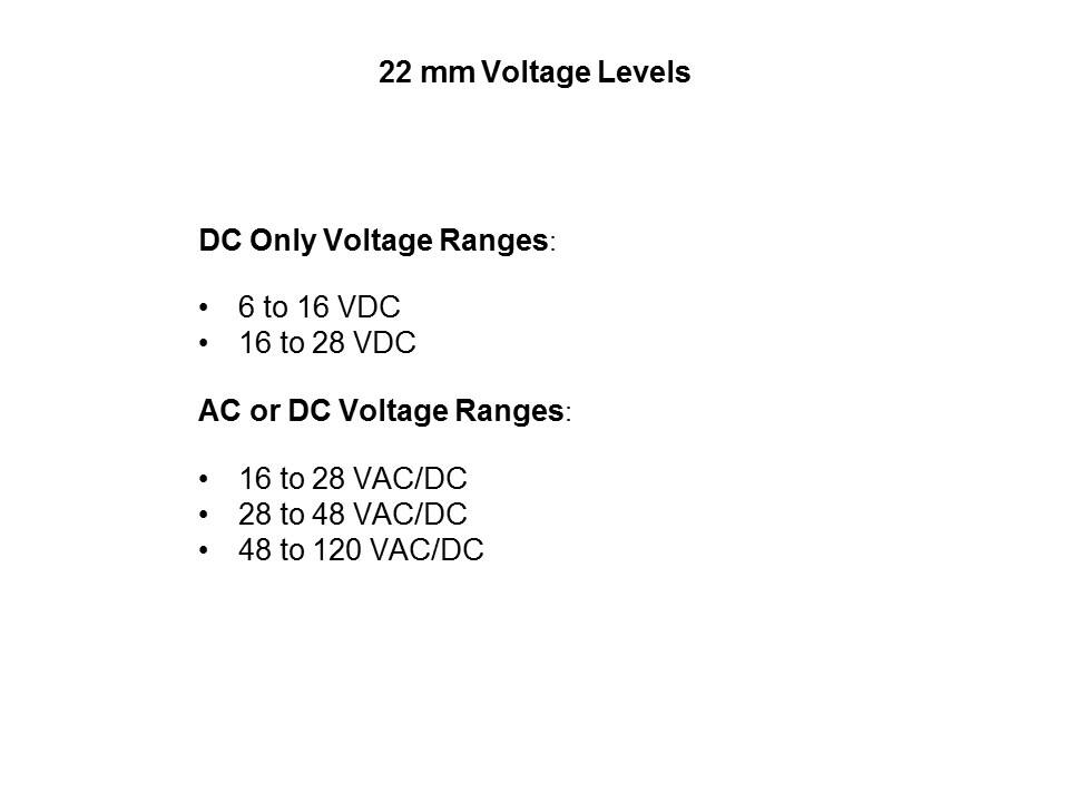 voltage levels