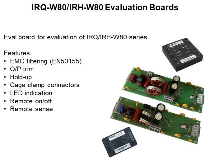 IRQ-W80/IRH-W80 Evaluation Boards