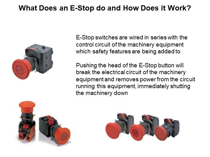 Image of Omron Emergency Stop Switches - How does it work