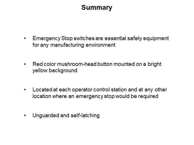Image of Omron Emergency Stop Switches - Summary