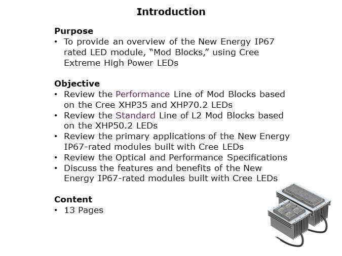 IP67 rated LED Mod Blocks Slide 1