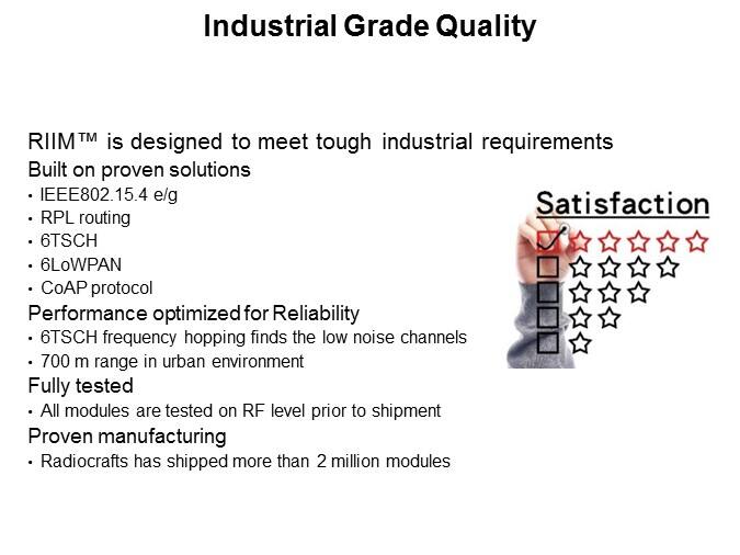 Industrial Grade Quality