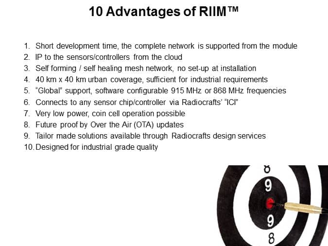 10 Advantages of RIIM™
