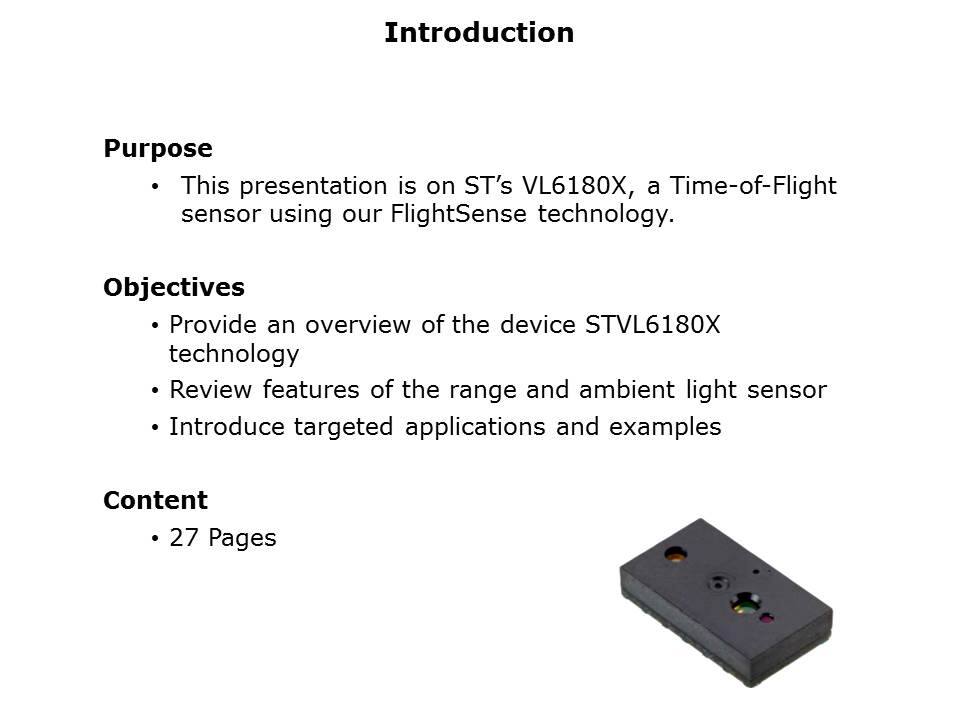 VL6180X FlightSense Slide 1