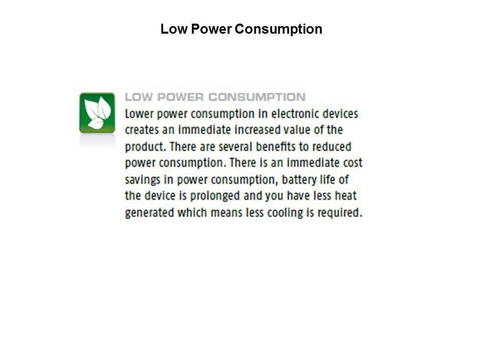 low power consump
