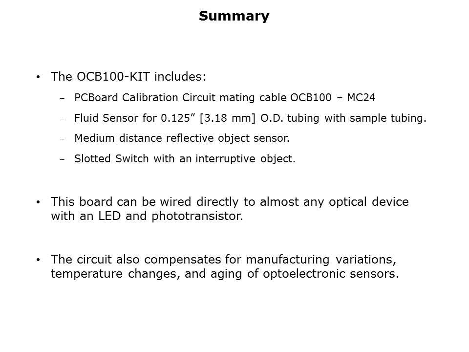 OCB100-KIT Auto-Calibration Design Kit Slide 18