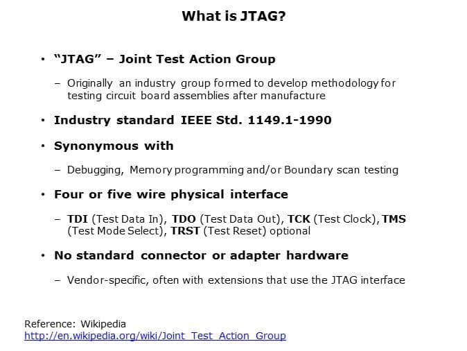 MSP430 How to JTAG Slide 2