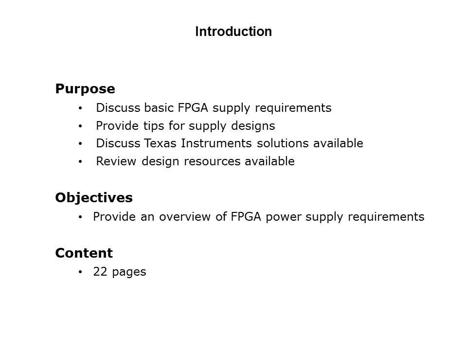 Powering FPGAs Slide 1